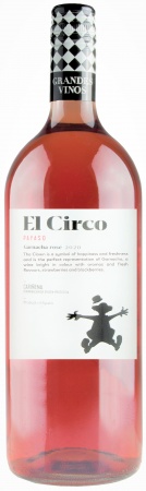Вино сортовое ординарное с указанием серии Эль Цирко, «Гарнача» сухое розовое 1,5 л. 13%