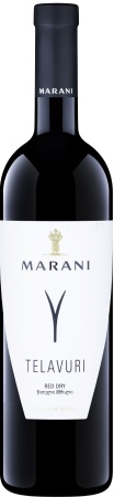 Вино ординарное Телавури Марани красное сух. 0,75 л. 12%