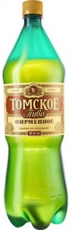 Пиво Томское Фирменное светлое пэт. 1,5 л. 4%