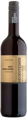 Вино сортовое ординарное Бекштайнер Вайнхаус Шпэтбургундер кр. п/сух 0,75 л. 12,5%