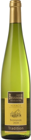 Вино сортовое ординарное Эльзас Кав де Бенвир Сильванер Традисьон бел. сух. 0,75 л. 12,5%