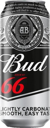Пиво Бад 66 светлое ж/б 0,45 л. 4,3%
