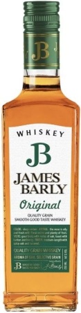 Виски зерновой Джеймс Барли (James Barly) 0,5 л. 40%