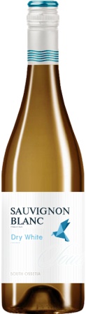 Вино сортовое ординарное Совиньон Блан белое сухое серия Ахсар  0,75 л. 10,5-12%
