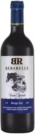 Вино ординарное Ребарель кр. сух. 0,75 л. 11%