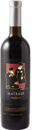 Вино защищенного наименования места происхождения Российское Дагестан, ординарное Матраса сухое красное 0,75 л. 13%