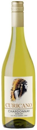 Вино сортовое ординарное Курикано Шардоне сух. бел. 0,75 л. 7,5-12,5%