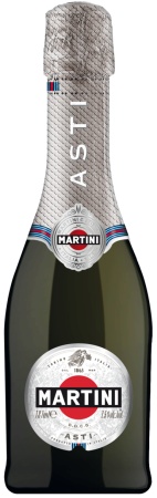 Вино игристое Мартини Асти бел. сл. 0,187 л. 7,5%
