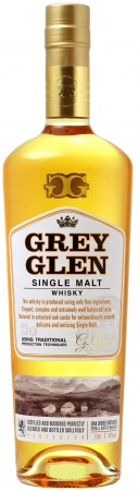 Виски солодовый ГРЭЙ ГЛЕН СИНГЛ МОЛТ (GREY GLEN SINGLE MALT) 0,7 л. 40%