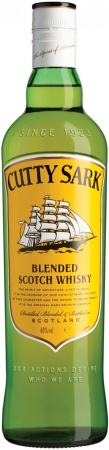 Виски шотландский купажированный Катти Сарк 1 л. 40%