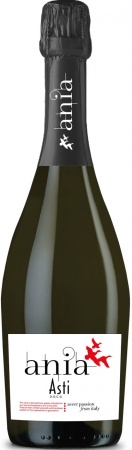 Вино игристое Аниа Асти белое сладкое 0,75 л. 7,5%