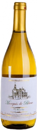 Вино Маркиз де Блан бел. п/сл. 0,75 л. 10,5-11%