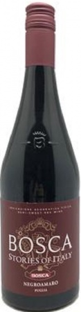 Вино сортовое выдержанное красное полусладкое "Истории Италии Негроамаро Апулия" 0,75 л. 12,5%
