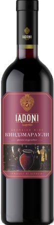 Вино сортовое выдержанное Киндзмараули кр. п/сл торговой марки Иадони 0,75 л. 11,5%