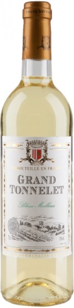 Вино ординарное Гранд Тоннелет п/сл белое 0,75 л. 7,5-11%