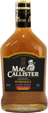 Виски зерновой Маккаллистер классический купаж (Maccallister classic blend) 0,25 л. 40%