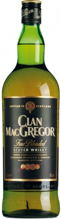 Виски купажированный шотландский Клан МакГрегор  0,7 л. 40%
