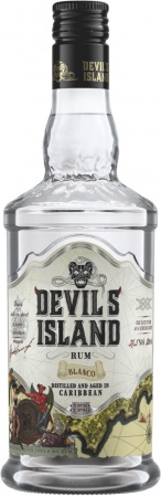 Ром выдержанный Девилс Айленд Бланко (Devil's island blanco) 0,5 л. 37,5%