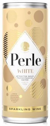 Вино игристое Ла Петит Перле п/сл белое ж/б 0,25 л. 11,5%