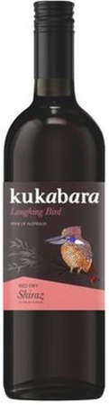 Вино сортовое ординарное Кукабара Шираз кр. сух, 0,75 л. 14,5%