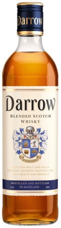 Виски шотландский купажированный «Дэрроу» 0,5 л. 40%
