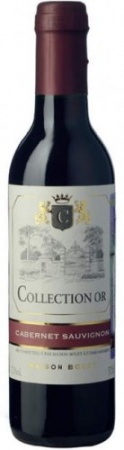 Вино столовое Коллексьон ор Каберне Совиньон кр.сух. 0,375 л. 12,5%