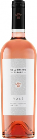 Вино защищенного географического указания "Кубань. Таманский полуостров" сухое розовое Розе 0,75 л. 13%