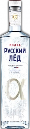 Водка Русский лёд на спирте альфа 0,5 л. 40%