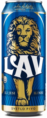 Пиво светлое ЛАВ Премиум ж/б  0,45 л. 4,7%