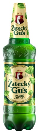 Пиво светлое (пастер) Жатецкий Гусь ("Zatecky Gus")  ПЭТ 1,35 л. 4,6%