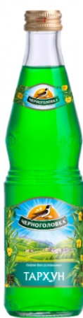 Напиток безалкогольный сильногазированный Тархун Черноголовка 0,5 л ст/бут