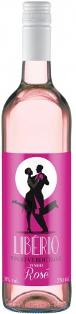 Вино ЛИБЕРИО полусухое розовое  0,75 л. 10%
