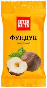 Фундук жареный ТМ Seven Nuts 50гр