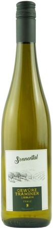 Вино сортовое ординарное полусладкое белое Гевюрцтраминер Пфальц Зонненталь 0,75 л. 8,5-9,5%