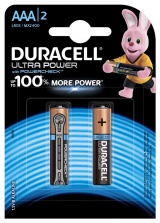 Элементы питания Duracell UltraPower (AAA-2) BL