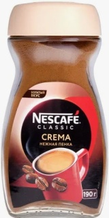 Нескафе Классик Крема (растворимый кофе) 190г Весна
