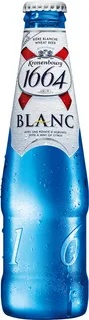 Напиток изготовленный на основе пива ароматизир светлое (пастер) Кроненбург 1664 Бланк ("Kronenbourg 1664 Blanc") ст/б 0,46 л. 4,5%