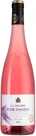 Вино ординарное Розе д'Анжу ля Жаглери п/сух. розовое 0,75 л. 7,5%