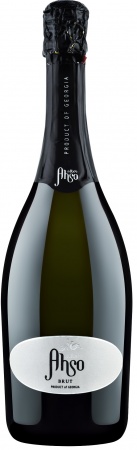 Вино игристое Брют Белое торговой марки AHSO (АХСО) 0,75 л. 12%