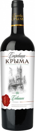 Вино Сокровища Крыма Совиньон бел. сух. 0,75 л. 11-13%