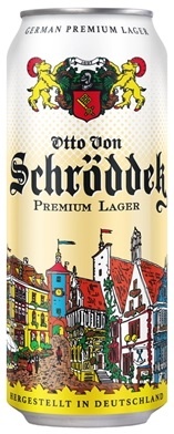 Пиво светлое Отто Фон Шрёддер Премиум Лагер фильт. паст.OTTO VON SCHRODDER PREMIUM LAGER ж/б  0,5 л. 4,9%