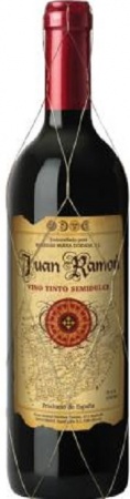 Вино столовое Хуан Рамон кр.п/сл. 0,75 л. 12%