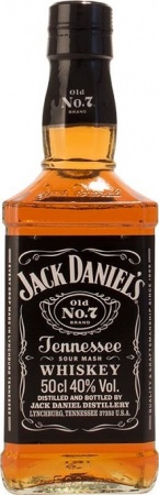 Виски зерновой Джек Дэниелс Теннесси Виски 0,7 л. 40%