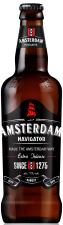 Пивной напиток Амстердам Навигатор светлое пастер. ст/б 0,45 л. 7%