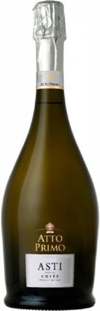 Вино игристое c защищенным наименованием места происхождения сладкое белое категория D.O.C.G. регион Пьемонт "Атто Примо Асти" 0,75 л. 7,5%