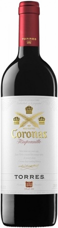 Вино защищенного наименования места происхождения региона Каталония категории DO красное сухое "Коронас Темпранильо" 0,75 л. 13,5%
