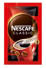 Нескафе Классик-пакетики (раст.кофе) 2г