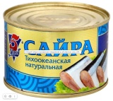 Сайра Приморская нат с доб масла ТУ №5 Русский рыбный мир 250 гр