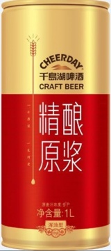 Пиво светлое пастер. фильт. Чирдэй Голд (Cheerday Gold) ж/б 1 л. 3,6%