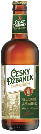 Пиво Чешский Джбанек светлое пастр.фильтр.  0,5 л. 4,5%